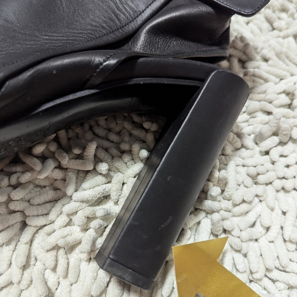 Vince black Brigham open toe heel booties- size 9 - Picture 9 of 14